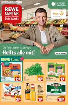 REWE Prospekt der Woche "Dein Markt" Seite 1, 23.02.2026 bis 28.02.2026 für Hamburg Aktueller REWE Prospekt "Dein Markt" Seite 1 von 42 Seiten für Hamburg