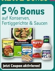 Aktuelles 5% Bonus Angebot bei REWE in Bonn