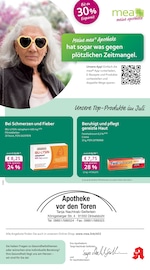 Aktueller mea - meine apotheke Apotheke Prospekt in Schopfloch und Umgebung, "Unsere Juli-Angebote" mit 4 Seiten, 01.07.2025 - 31.07.2025