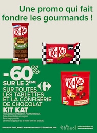 Prix et réduction Kit Kat dans le prospectus Carrefour Proximité en cours Offre Kit Kat dans le catalogue Carrefour Proximité du moment à la page 9