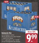 Bier bei E center im Weiden Prospekt für 9,99 €