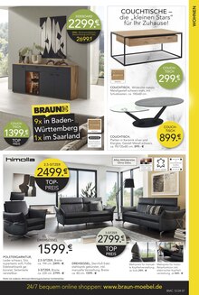 Sofa im BRAUN Möbel-Center Prospekt "WINTER SALE" mit 22 Seiten (Reutlingen)