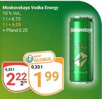 Aktuelles Vodka Energy Angebot bei GLOBUS in Siegen (Universitätsstadt) ab 1,99 €