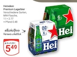 Aktuelle Heineken Angebote bei GLOBUS in Saarbrücken Aktuelles Premium Lagerbier Angebot bei GLOBUS in Saarbrücken ab 5,49 €