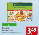 Knusper-Dinos Angebote von Biogreno bei famila Nordost Gifhorn für 3,49 €