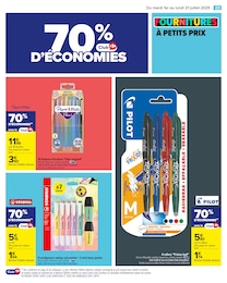 Prix et réduction Surligneur dans le prospectus Carrefour en cours Offre Surligneur dans le catalogue Carrefour du moment à la page 25
