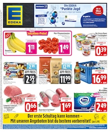 Bananen im EDEKA Prospekt "Wir lieben Lebensmittel." mit 32 Seiten (München)