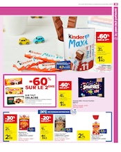 Kinder Angebote im Prospekt "PRODUITS LAITIERS & VÉGÉTAUX !" von Carrefour Market auf Seite 41