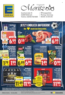 Aktueller EDEKA Prospekt für Wülfrath und Ungebung, Seiten zum blättern EDEKA Prospekt Aktuelle Angebote mit Seiten in Wülfrath und Umgebung