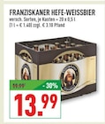 Hefe-Weissbier Angebote von Franziskaner bei Marktkauf Paderborn für 13,99 €