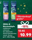 Bürstenköpfe 4+1 Gratis im Kaufland Prospekt Bürstenköpfe 4+1 Gratis von Oral-B im aktuellen Kaufland Prospekt für 10,99 €
