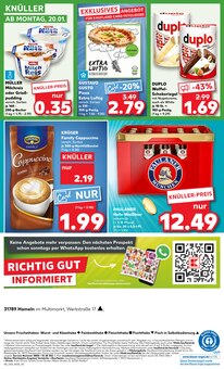 Bier im Kaufland Prospekt "Aktuelle Angebote" mit 56 Seiten (Hameln)