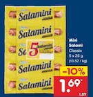 Mini Salami Classic für 1,69 € bei Netto Marken-Discount im Angebot Mini Salami Classic im aktuellen Netto Marken-Discount Prospekt