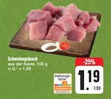 Schweinegulasch Angebote bei E center Amberg für 1,19 €