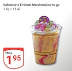 Sahnetorte Einhorn Marshmallow to go im Angebot bei GLOBUS in Zwickau Sahnetorte Einhorn Marshmallow to go Angebote bei GLOBUS Zwickau für 1,95 €
