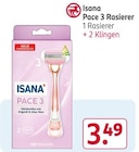 Aktuelles Pace 3 Rasierer Angebot bei Rossmann in München ab 3,49 €