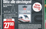 Geschenkkarte im Wert von 30€ von DB im aktuellen EDEKA Prospekt