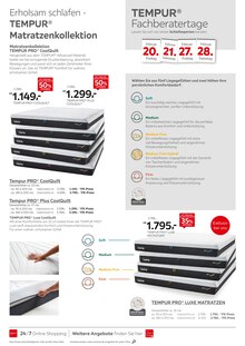 Matratze im XXXLutz Möbelhäuser Prospekt "DIE ZUKUNFT DES SCHLAFENS BEGINNT JETZT." mit 8 Seiten (Mönchengladbach)
