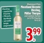 Akzente Riesling im Angebot bei EDEKA in Ravensburg Akzente Riesling Angebote von Moselland bei EDEKA Ravensburg für 3,99 €