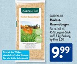 Herbst-Rasendünger im Angebot bei ALDI SÜD in München Herbst-Rasendünger Angebote von Gardenline bei ALDI SÜD München für 9,99 €
