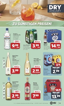 Gin im combi Prospekt "Markt - Angebote" mit 35 Seiten (Paderborn)