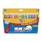 Etui de 24 Feutres de Coloriage Bic Kid Couleur - BIC dans le catalogue Fnac