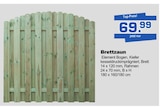 Brettzaun im Angebot bei Bauzentrum Borgers in Kleve Brettzaun Angebote bei Bauzentrum Borgers Kleve für 69,99 €