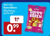 Gummibären von SWEET LAND im aktuellen ALDI SÜD Prospekt für 0,99 €