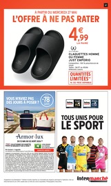 Promos Chaussures dans le catalogue "-50% DE REMISE IMMÉDIATE SUR LE 2ÈME" de Intermarché Hyper Chaussures en promo dans le catalogue Intermarché Hyper à la page 47