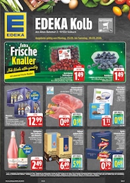 EDEKA Prospekt für Volkach und Umgebung: „Wir lieben Lebensmittel!“, 28 Seiten, 23.03.2026 - 28.03.2026