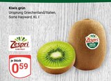 Kiwis grün Angebote von Zespri bei GLOBUS Mannheim für 0,59 €
