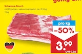 Aktuelle Schweinebauch Angebote bei Netto Marken-Discount in Erfurt Aktuelles Schweine-Bauch Angebot bei Netto Marken-Discount in Erfurt ab 3,99 €