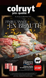 Viande Angebote im Prospekt "FINIR L'ANNÉE EN BEAUTÉ" von Colruyt auf Seite 1