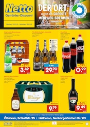 Aktueller Netto Marken-Discount Prospekt mit Wein, "DER ORT, AN DEM DU IMMER AUSGEZEICHNETE PREISE FINDEST.", Seite 1