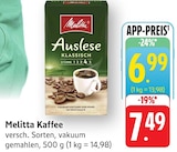 Auslese Klassisch im Angebot bei E center in Trier Auslese Klassisch Angebote von Melitta bei E center Trier für 6,99 €