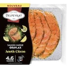 Saumon mariné façon gravlax - DELPEYRAT en promo chez Carrefour Market Caen à 5,99 €