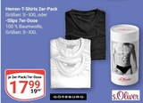 Herren-T-Shirts 2er-Pack Angebote von Götzburg bei GLOBUS Erfurt für 17,99 €