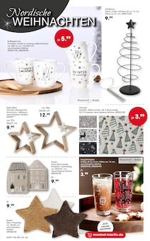 Weihnachtsdeko im aktuellen Möbel Martin Prospekt (Wiesbaden) Weihnachtsdeko im Möbel Martin Prospekt "ZAUBERHAFTE WEIHNACHTSZEIT" mit 24 Seiten (Wiesbaden)