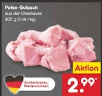 Aktuelle Pute Angebote bei Netto Marken-Discount in Lübeck Aktuelles Puten-Gulasch Angebot bei Netto Marken-Discount in Lübeck ab 2,99 €