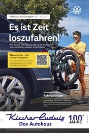 Volkswagen Prospekt: "Frühlingsfrische Angebote", 1 Seite, 01.03.2024 - 31.05.2024