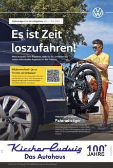 Aktueller Volkswagen Prospekt "Frühlingsfrische Angebote" Seite 1 von 1 Seite für Fulda
