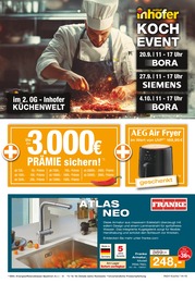 Waschbecken im Möbel Inhofer Prospekt Waschbecken im Möbel Inhofer Prospekt "KÜCHEN günstig wie nie!" auf Seite 15