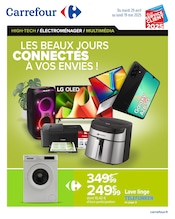 Catalogue Carrefour à Auchy-les-Mines cette semaine, valable du 29/04/2025 au 19/05/2025 Prospectus Carrefour à Auchy-les-Mines, "LES BEAUX JOURS CONNECTÉS À VOS ENVIES !", 12 pages de promos valables du 29/04/2025 au 19/05/2025