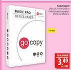 Kopierpapier im Angebot bei Marktkauf in Bautzen Kopierpapier Angebote von go copy bei Marktkauf Bautzen für 3,49 €
