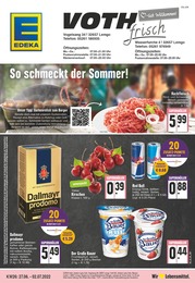 EDEKA Prospekt für Vlotho mit 24 Seiten EDEKA Prospekt für Vlotho: "Aktuelle Angebote", 24 Seiten, 27.06.2022 - 02.07.2022