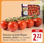 Aktuelles Cocktail-Rispentomaten "Rubin" Angebot bei EDEKA in Stuttgart ab 2,22 €