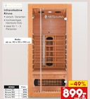 Infrarotkabine Kiruna von ARTSAUNA im aktuellen Netto Marken-Discount Prospekt für 899,00 €