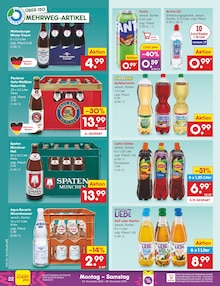 Coca Cola im aktuellen Netto Marken-Discount Prospekt (Dachau) Coca Cola im Netto Marken-Discount Prospekt "Aktuelle Angebote" mit 61 Seiten (Dachau)
