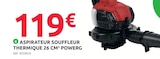 Aspirateur souffleur thermique 26 cm3 - POWERG en promo chez Mr.Bricolage Valence à 119,00 €