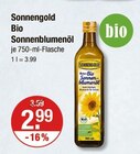 Bio Sonnenblumenöl Angebote von Sonnengold bei V-Markt Augsburg für 2,99 €